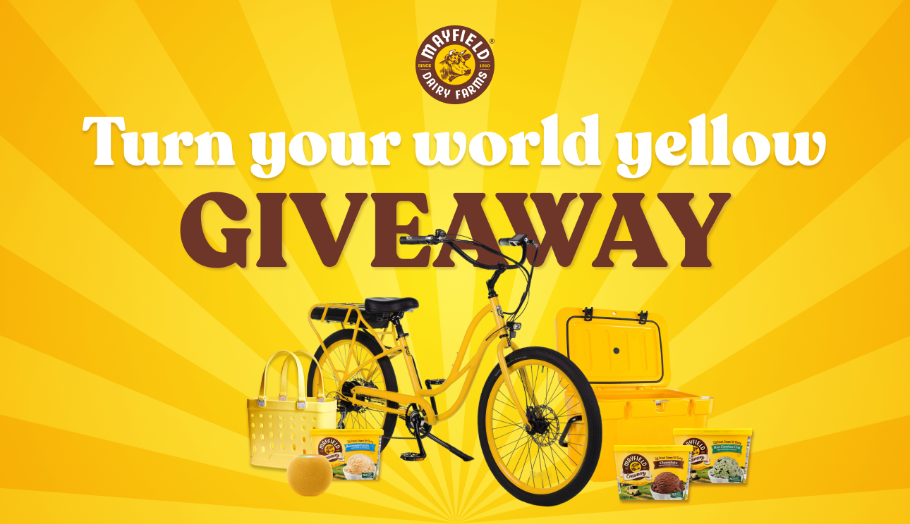 Turn Your World Yellow Giveaway Banner Image Background